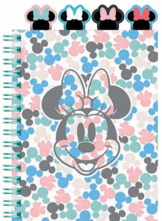 DISNEY KOŁOBRULION A5 100K FACES MINIE MOUSE CP