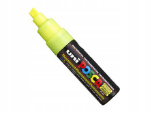 Uni marker Posca PC-8K plakatowy fluo żółty