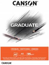 BLOK_SZKIC CANSON GRADUATE A5 96g 40A FILA