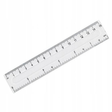 Linijka Fiorello plastikowa 15 cm GR-801