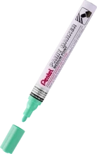 Marker zdobniczy aluminiowa obudowa perłowy zielony Pentel