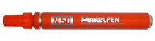 Marker permanentny Pentel N50 POMARAŃCZOWY okrągły