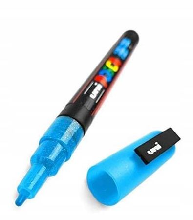 MARKER PLAKATOWY POSCA PC-3ML J.NIEBIESKI BROKAT 8