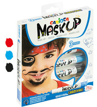 Kredki do twarzy CARIOCA MaskUP Carnival 3 kol. (43050)