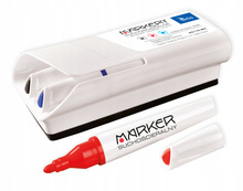 Zestaw Markery i ścierak magnetyczny Tetis