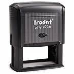 Pieczątka Trodat 4926 biurowa, automat czarny.