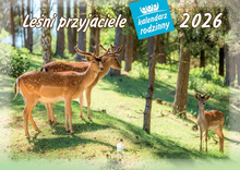 KALENDARZ 13PL.WL07 LEŚNI PRZYJACIELE