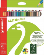 Kredki STABILO GREENcolors etui 24 szt. FSC