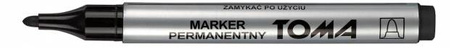 Toma TO-090-32 Marker permanentny CZARNY okrągły