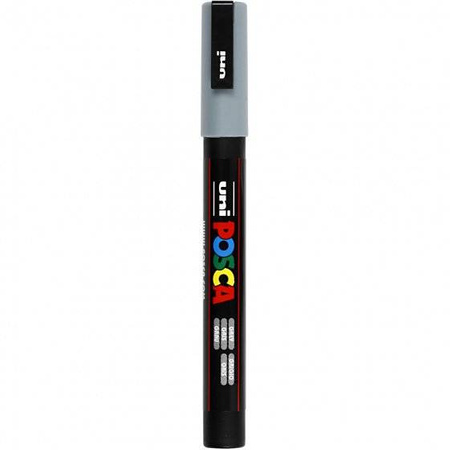 MARKER UNI POSCA PC-3M SZARY NR 37