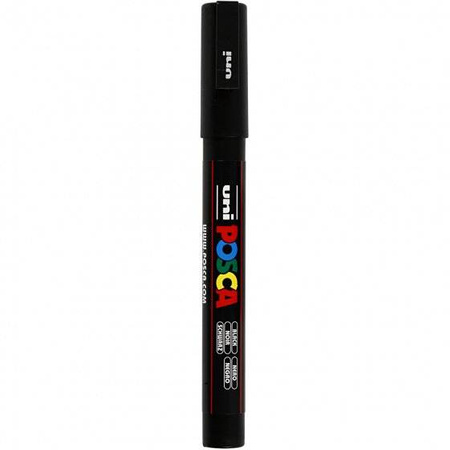 MARKER UNI POSCA PC-3M CZARNY NR 24