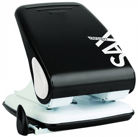 Dziurkacz Design 518 do 40 kartek czarny biurowy