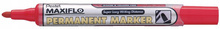 Marker permanentny Pentel Maxiflo NLF50 CZERWONY