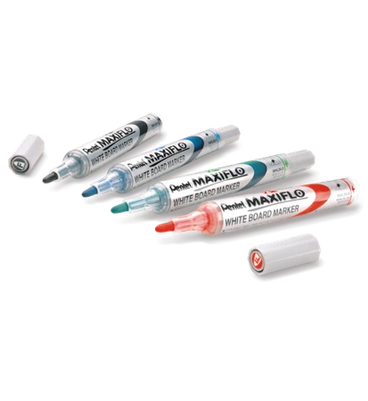 Pentel marker suchościeralny MWL5S Maxiflo czerwony