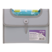 STRIGO VFILE TECZKA PP A5 6 PRZEKŁADEK SZARA