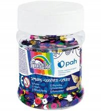 Cekiny confetti kółko łamane FIORELLO słoik 80g