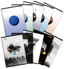 ZESZYT TOP GEO/PLANET A5 60 KARTEK 70G LINIA MIX OXFORD 2023