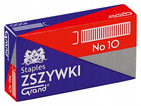 Zszywki nr 10 GRAND