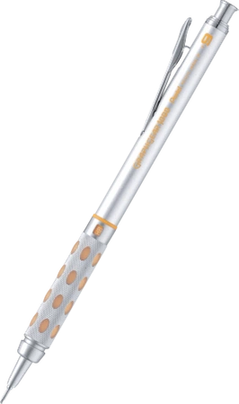 Ołówek automatyczny Graphgear 1000 srebrno żółty