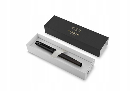PARKER IM pióro wieczne Achromatic Black mat F