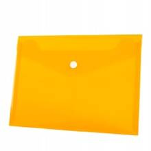 Koperta A5 Tetis BT610 na zatrzask POMARAŃCZOWA