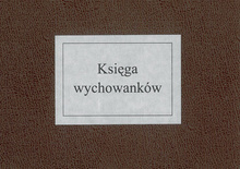 Księga wychowanków (oprawa introligatorska)
