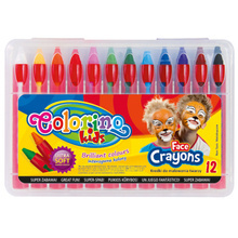 COLORINO Kredki do malowania twarzy 12 kolorów