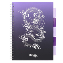 Kołozeszyt STRIGO PADS Project Book A4 kratka Głębiny Smok wodny
