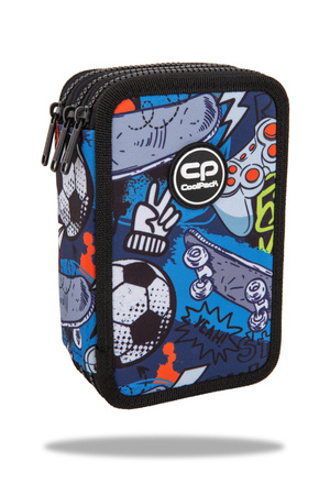 COOLPACK PIÓRNIK POTRÓJNY Z WYPOSAŻENIEM JUMPER 3 HOBBY