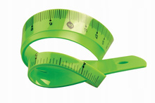 Linijka elastyczna Tetis BL020 20 cm ZIELONA