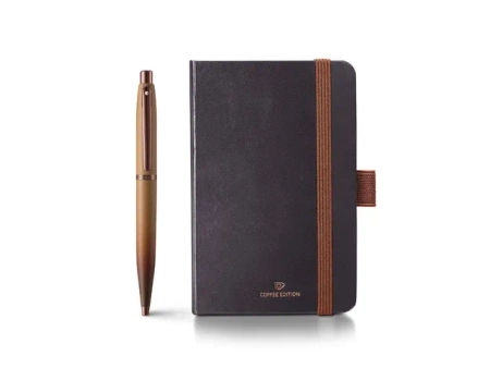 SHEAFFER ZESTAW DŁUGOPIS COFFE VFM  + NOTES A6