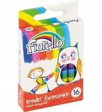 Kredki Fiorello świecowe 16 kol.