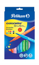 Flamastry pędzelkowe Pelikan Colorella 10 kolorów