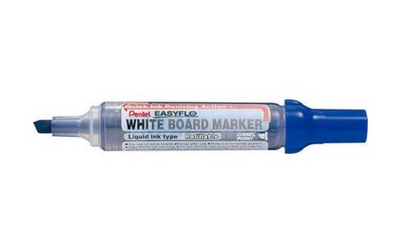 Marker suchościeralny Pentel MW60 NIEBIESKI ścięty