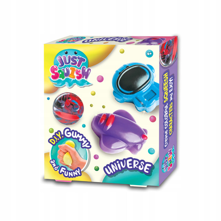 STRIGO ZESTAW KREATYWNY JUST SQUISH ŻELOWE FIGURKI KOSMOS