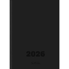 KALENDARZ SZEFA B5 DZIENNY 2026 CZARNY HERLITZ