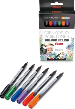 CIENKOPIS PENTEL POINTLINER COLOUR KPL 12