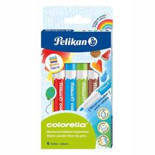 Flamastry Pelikan Colorella 6 kolorów pojemnik