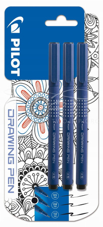 Zestaw cienkopisów FRIXION Drawing Pen - 3 sztuki