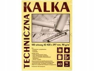 Kalka techniczna Diamant A2 20 arkuszy 90g/m2 Koh
