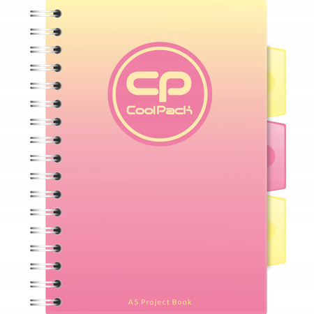 Kołobrulion A5 Coolpack Gradient PEACH
