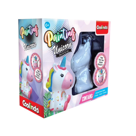 STRIGO ZESTAW KREATYWNY JEDNOROŻEC POKOLORUJ FIGURKĘ