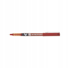 PILOT Cienkopis kulkowy v5 czerwony