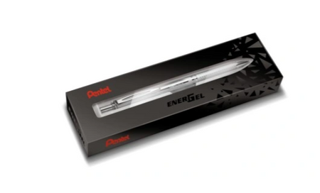 Pioro kulkowe Energel 0,7mm srebrna obudowa