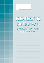 Rejestr delegacji (p.w.s.) A4