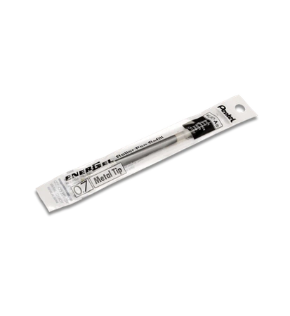 Wkład Energel z końcówką 0,7mm Pentel LR7 CZARNY