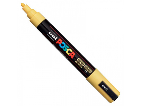 Uni marker Posca PC-5M plakatowy słomiany żółty
