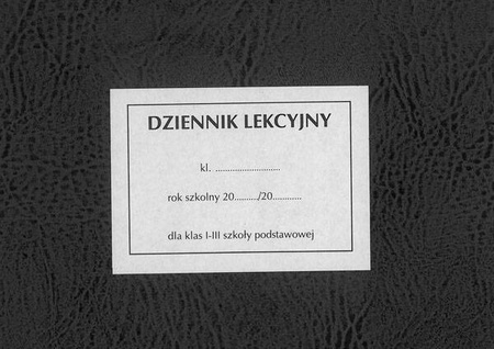 Dziennik lekcyjny dla klas I-III szkoły podstawowej - układ na stronie - wszystkie edukacje dla jednego ucznia (oprawa introligatorska)