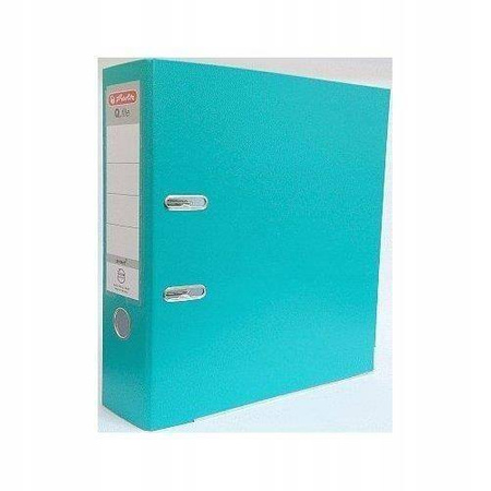 Segregator Herlitz Q.file 5 cm TURKUSOWY