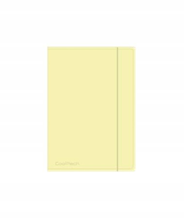 COOLPACK TECZKA NA GUMKĘ A4 POWDER YELLOW 2023
